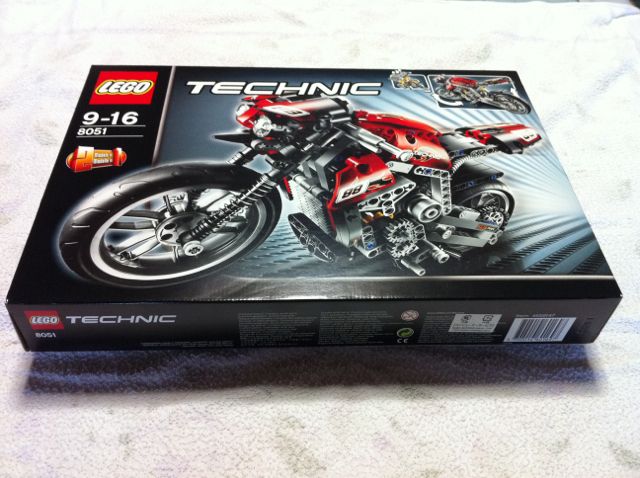 レゴ組み立て 8051 モーターバイク | どもんちょブログ